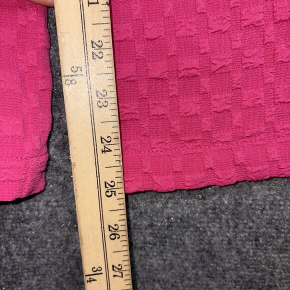 UMGEE Pants Womens Size S Pink Wide Leg Pull on Preppy colorful Knit Boho Hippie - Picture 7 of 10